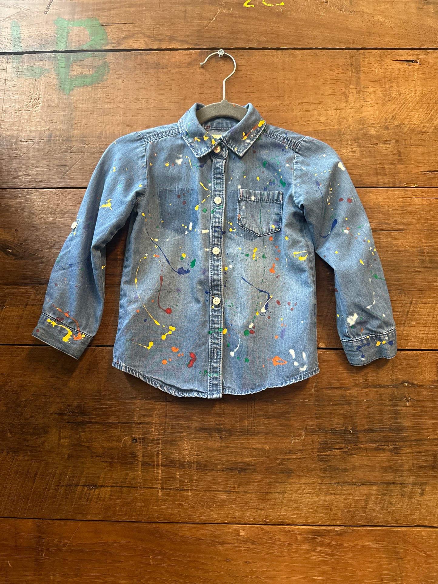 Kids Places Denim Shirt | Size 3T