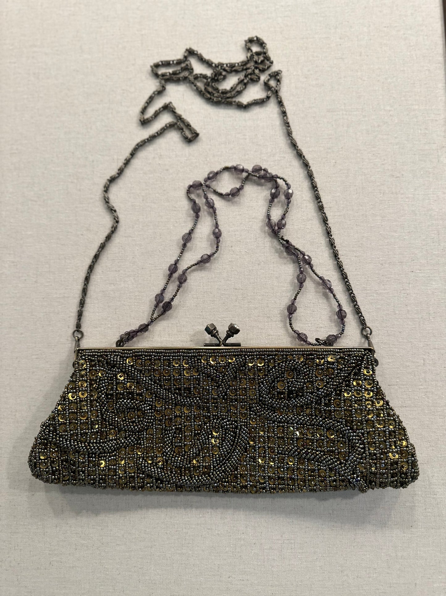 Vintage Sequin Evening Bag