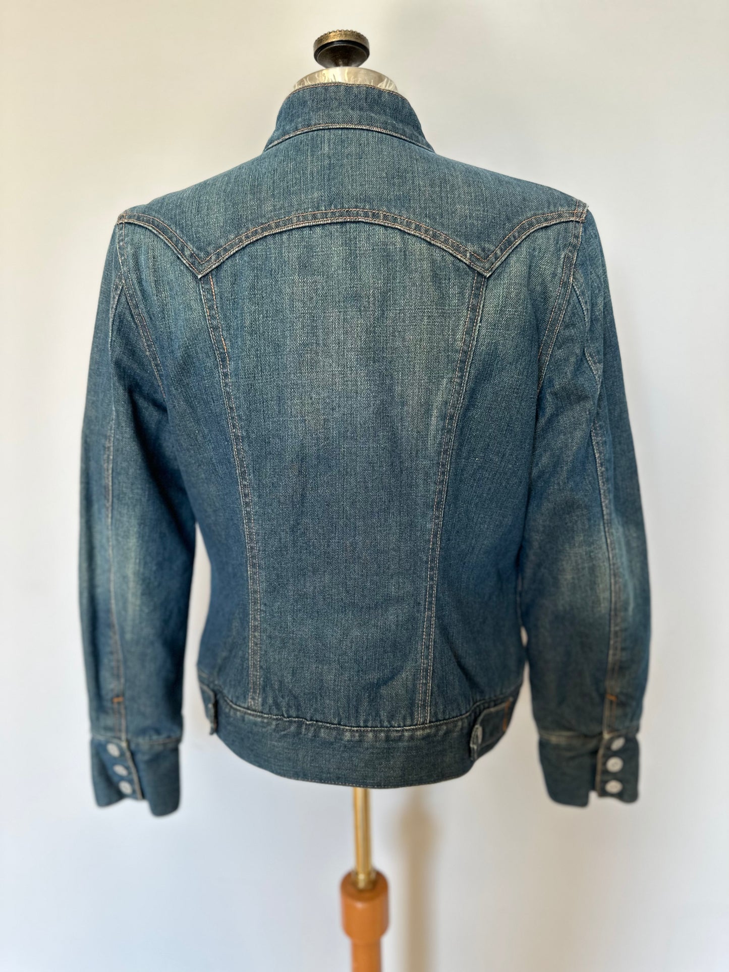 Vintage Gap Sherpa Denim Jacket
