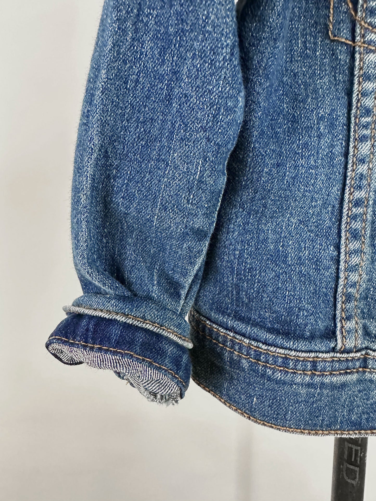 Kids Hearts Denim Jacket | Size 3T