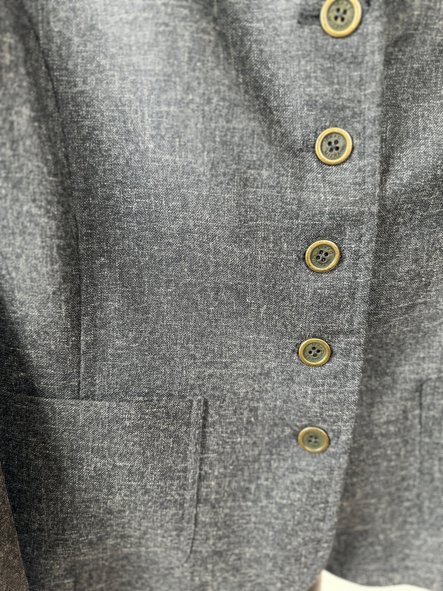 Vintage Isaac Mizrahi Grey Jacket