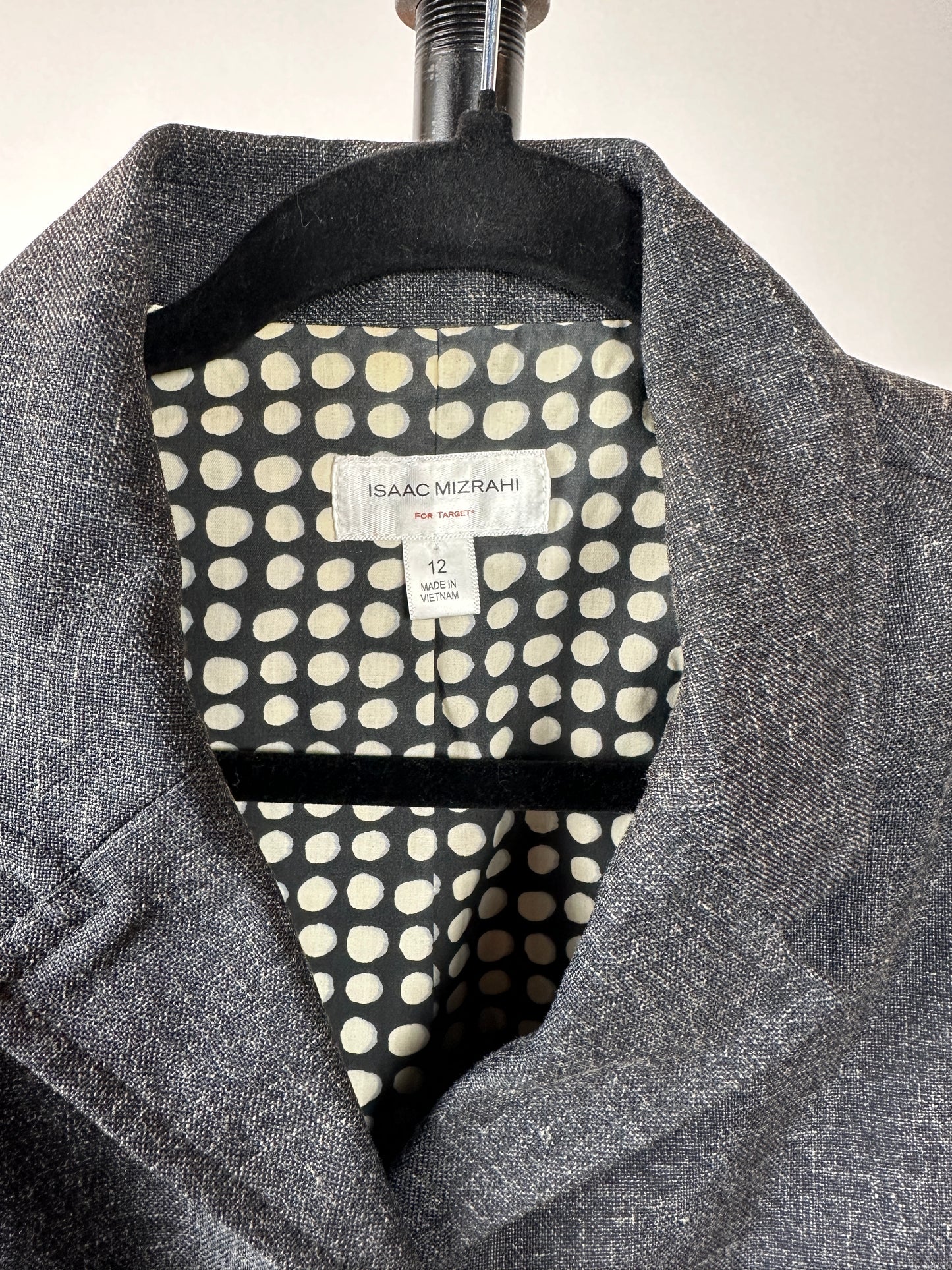 Vintage Isaac Mizrahi Grey Jacket