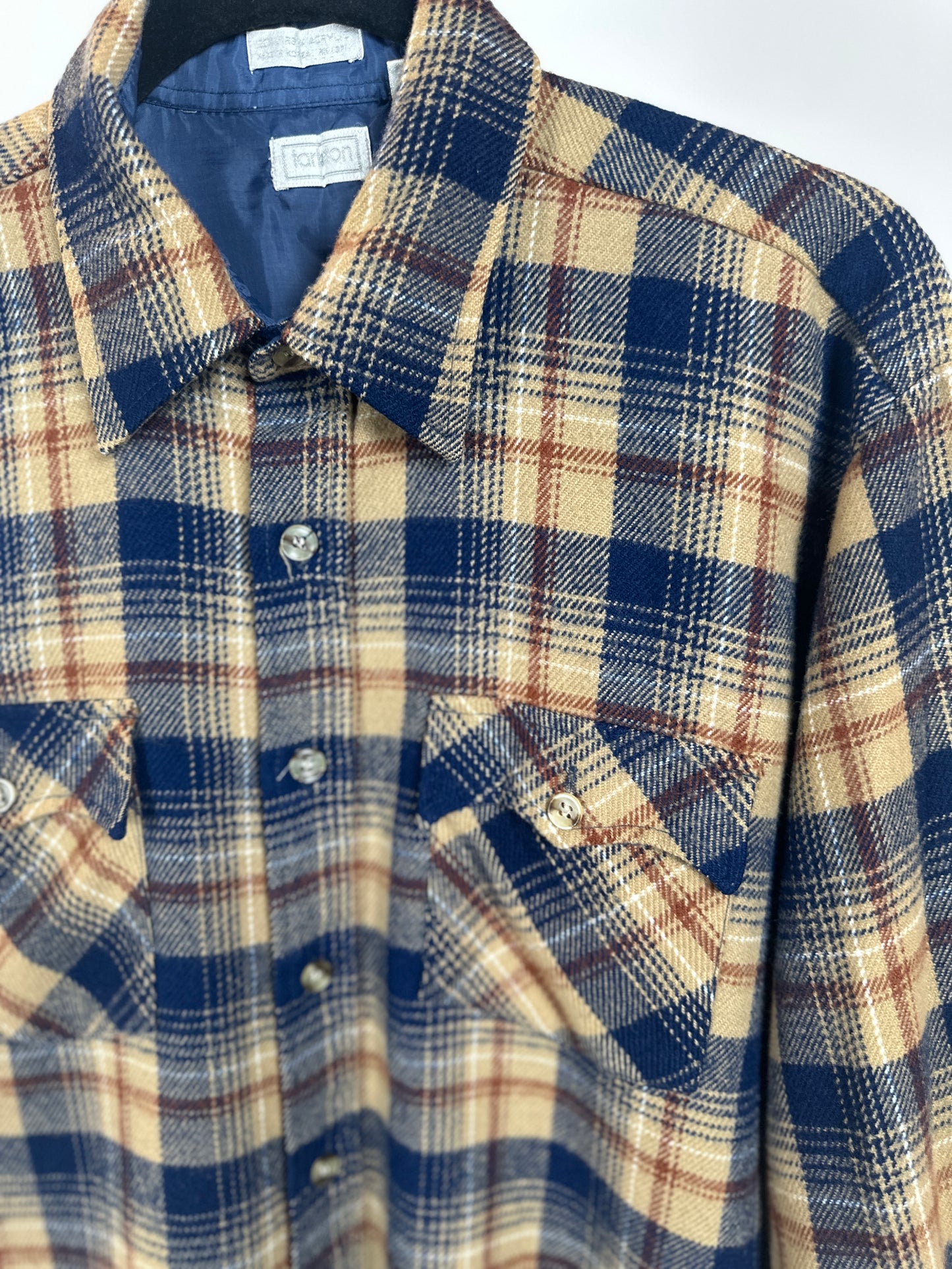 Vintage Tarleton Plaid Flannel Shirt