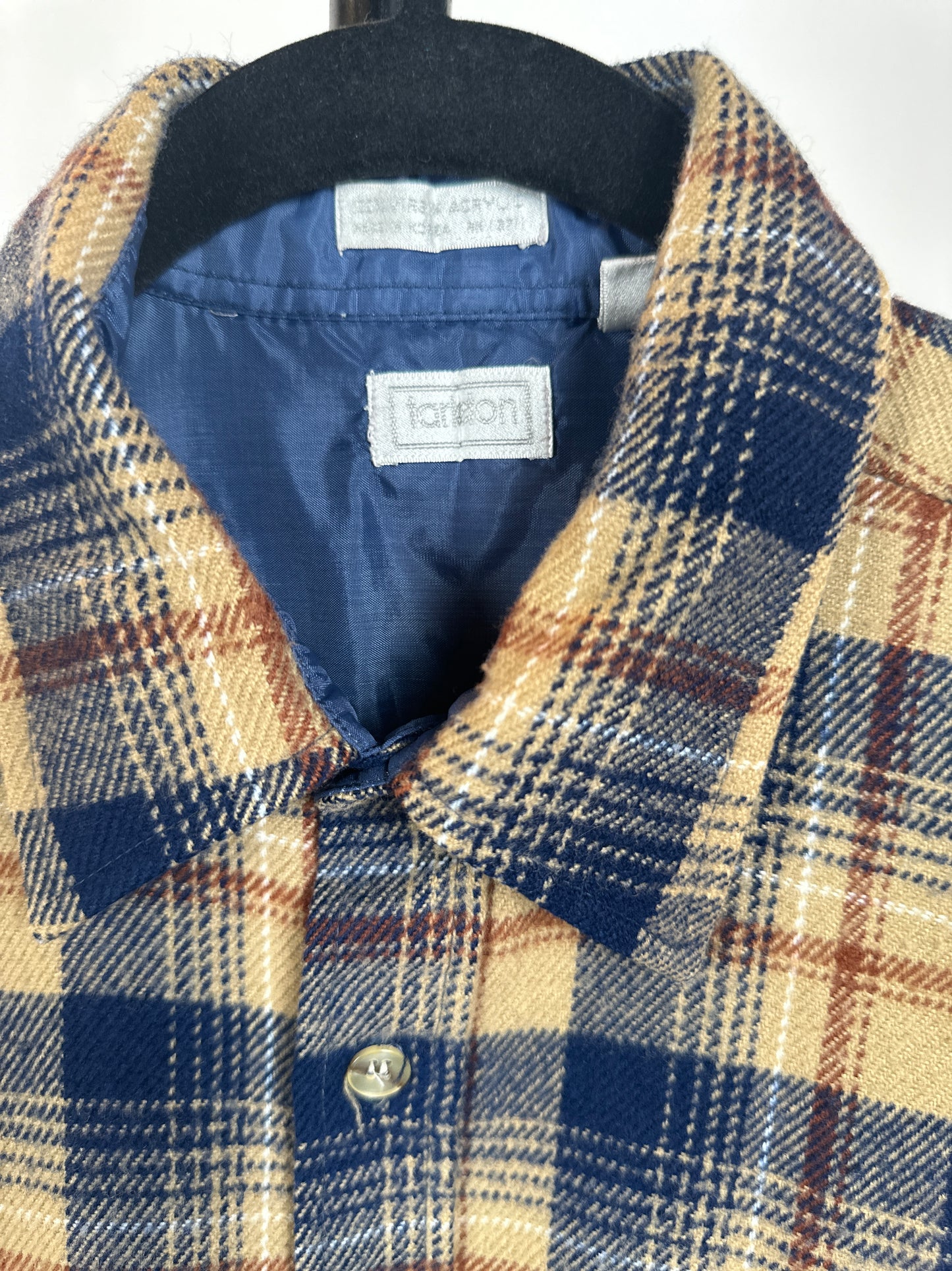 Vintage Tarleton Plaid Flannel Shirt