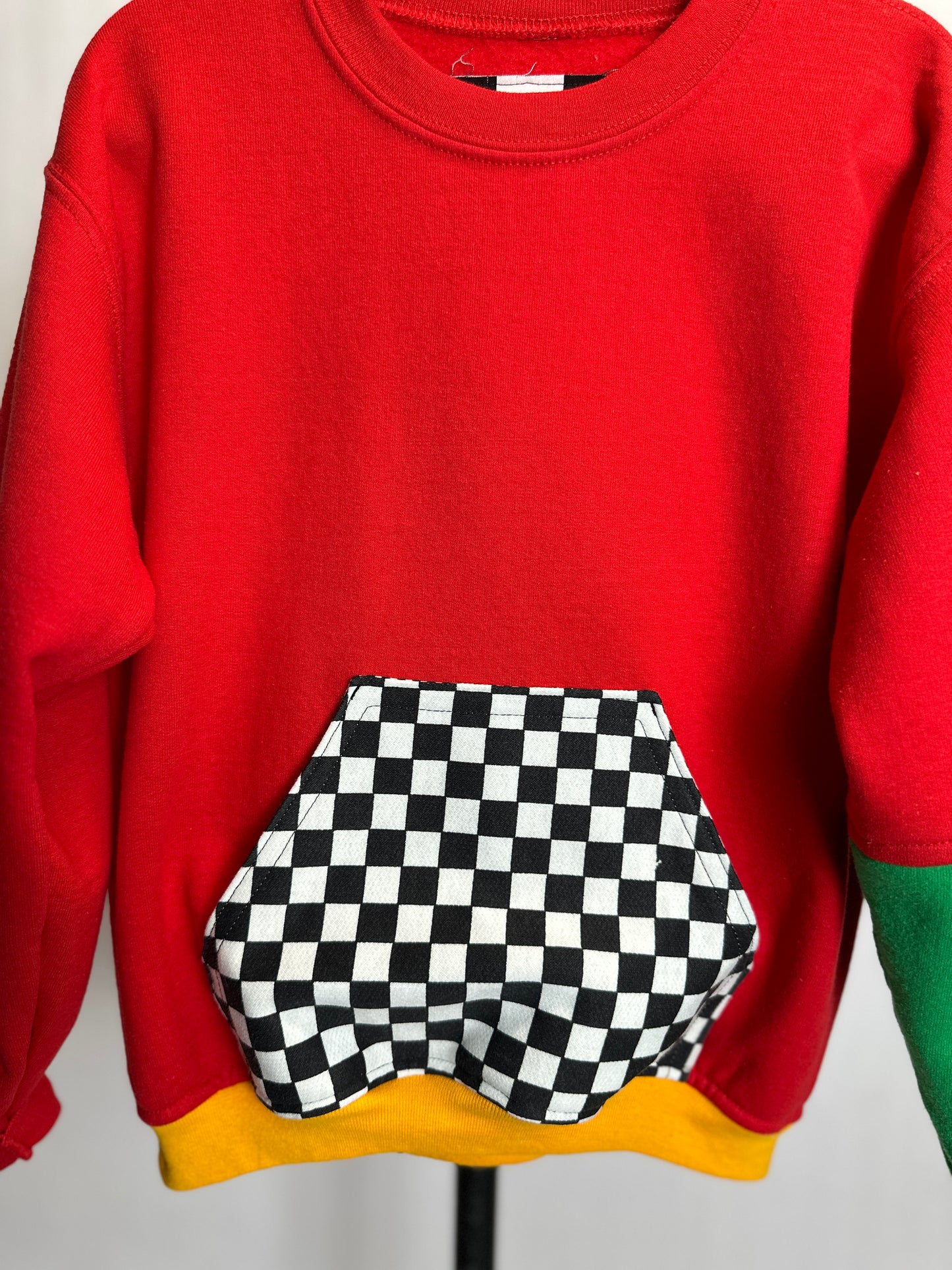 Kids Fleece Crewneck | Size 6-7