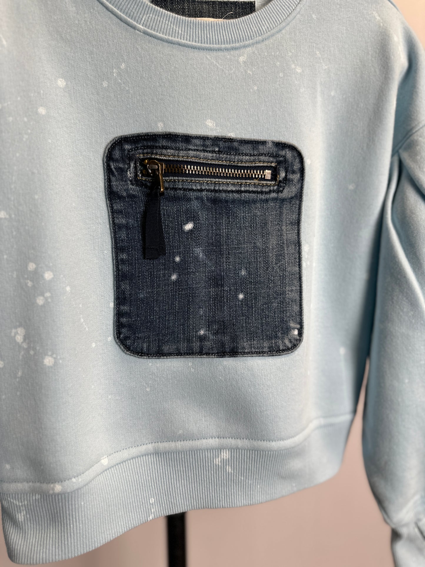 Kids Fleece Crewneck | Size 8