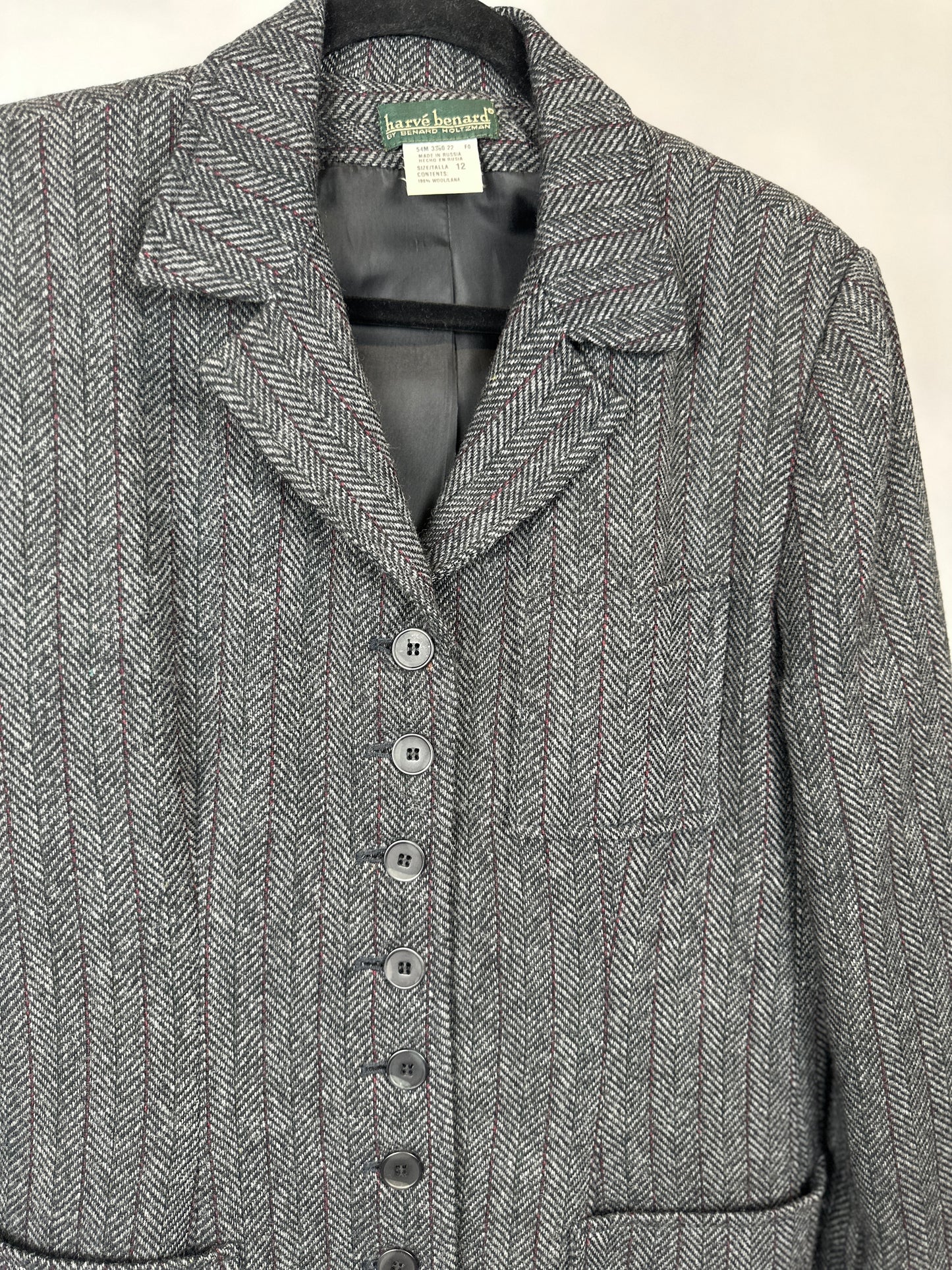 Vintage Harve Bernard Wool Blazer