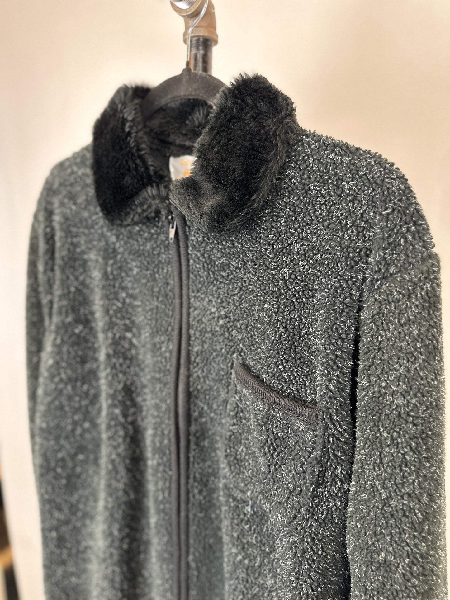 Vintage Tally Ho Black Fleece