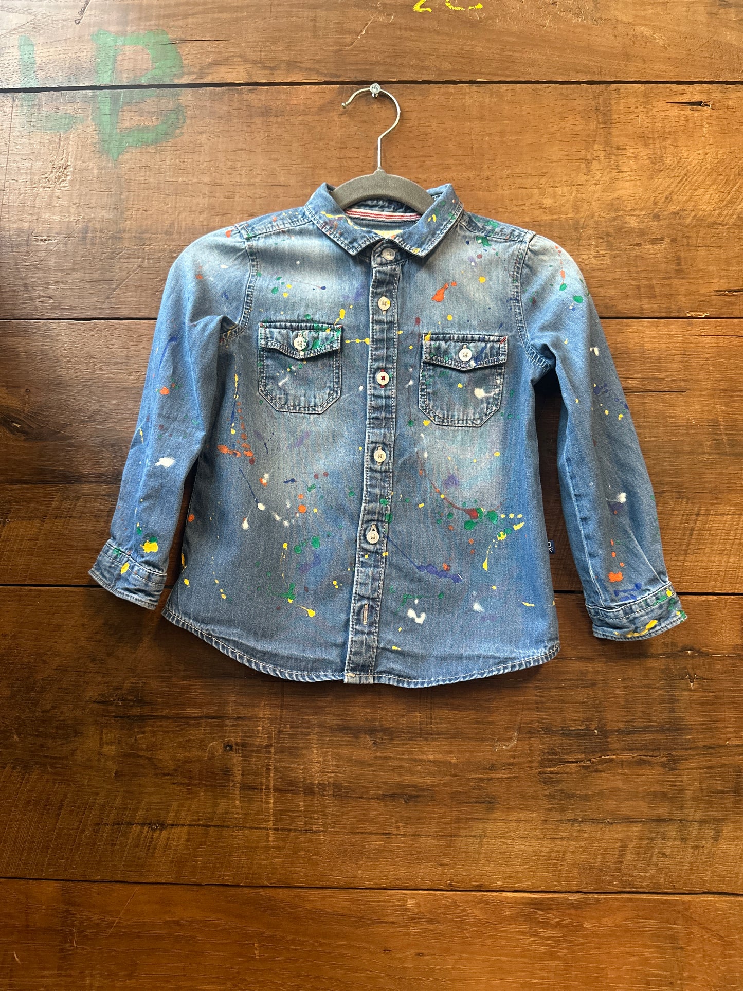 Kids Succeed Denim Shirt | Size 3T