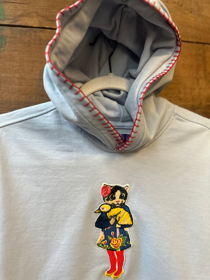 Kids Cat Hoodie | Size 11-12