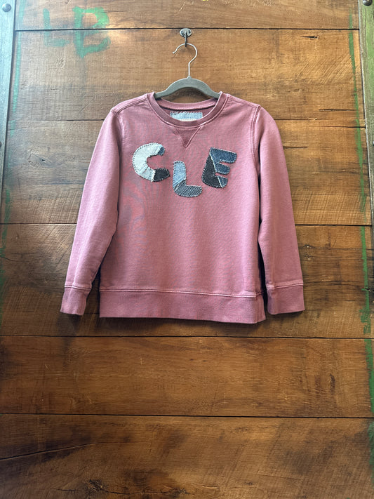 Kid's Mauve Crewneck Sweatshirt | Size 6