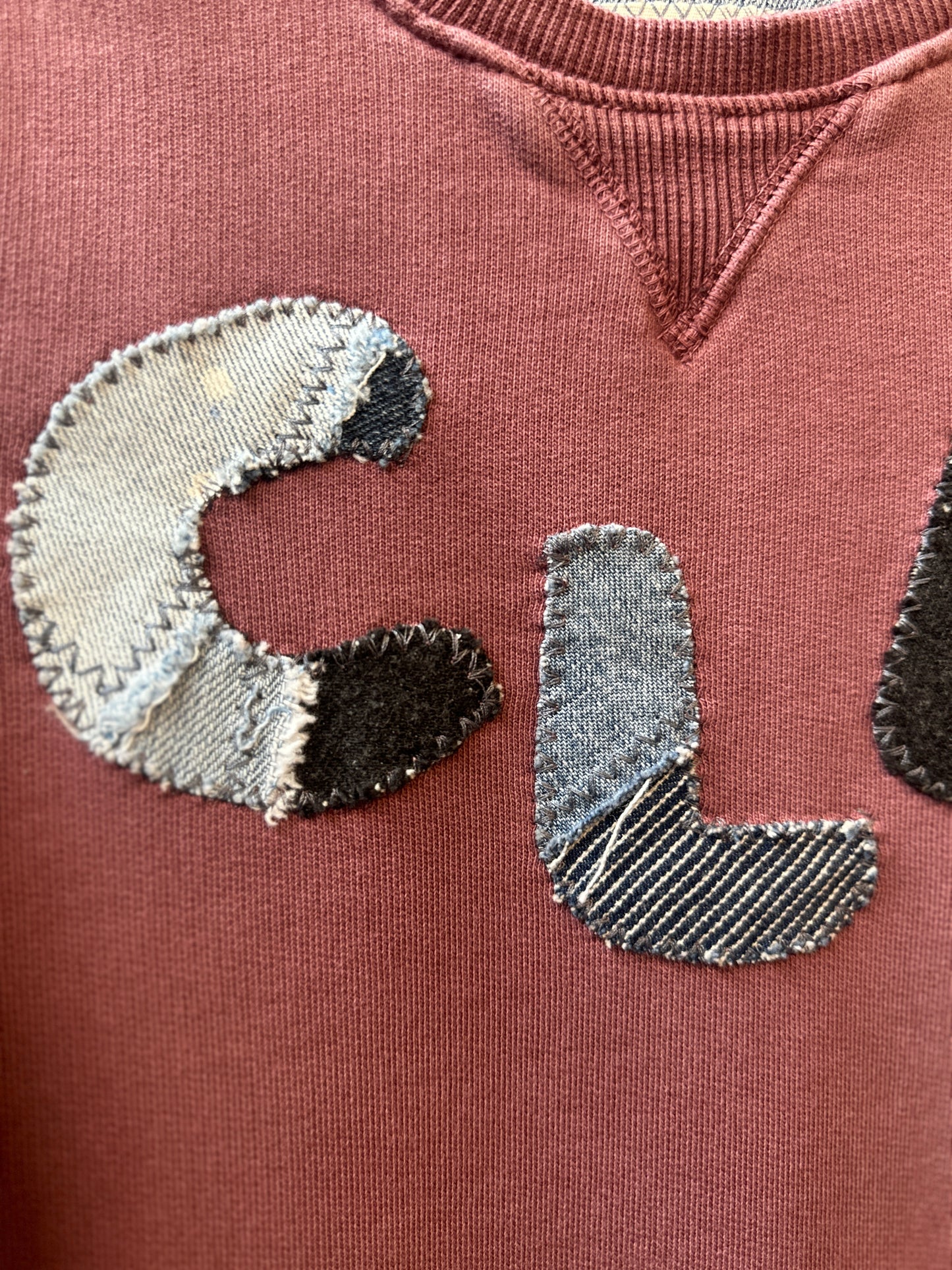 Kid's Mauve Crewneck Sweatshirt | Size 6