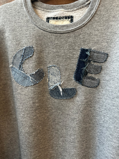 Kid's Grey CLE Crewneck | Size 8 (Medium)