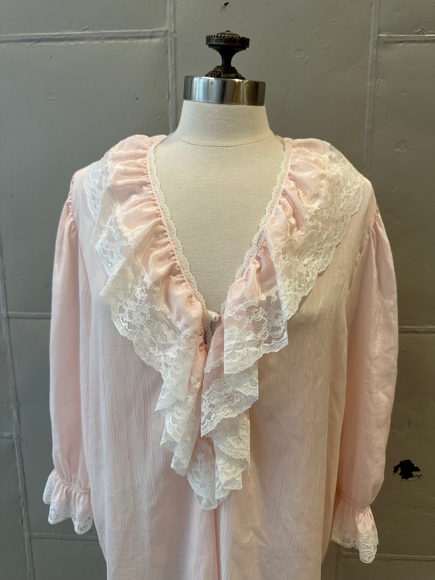 Vintage Eve Stillman Pink Nightgown