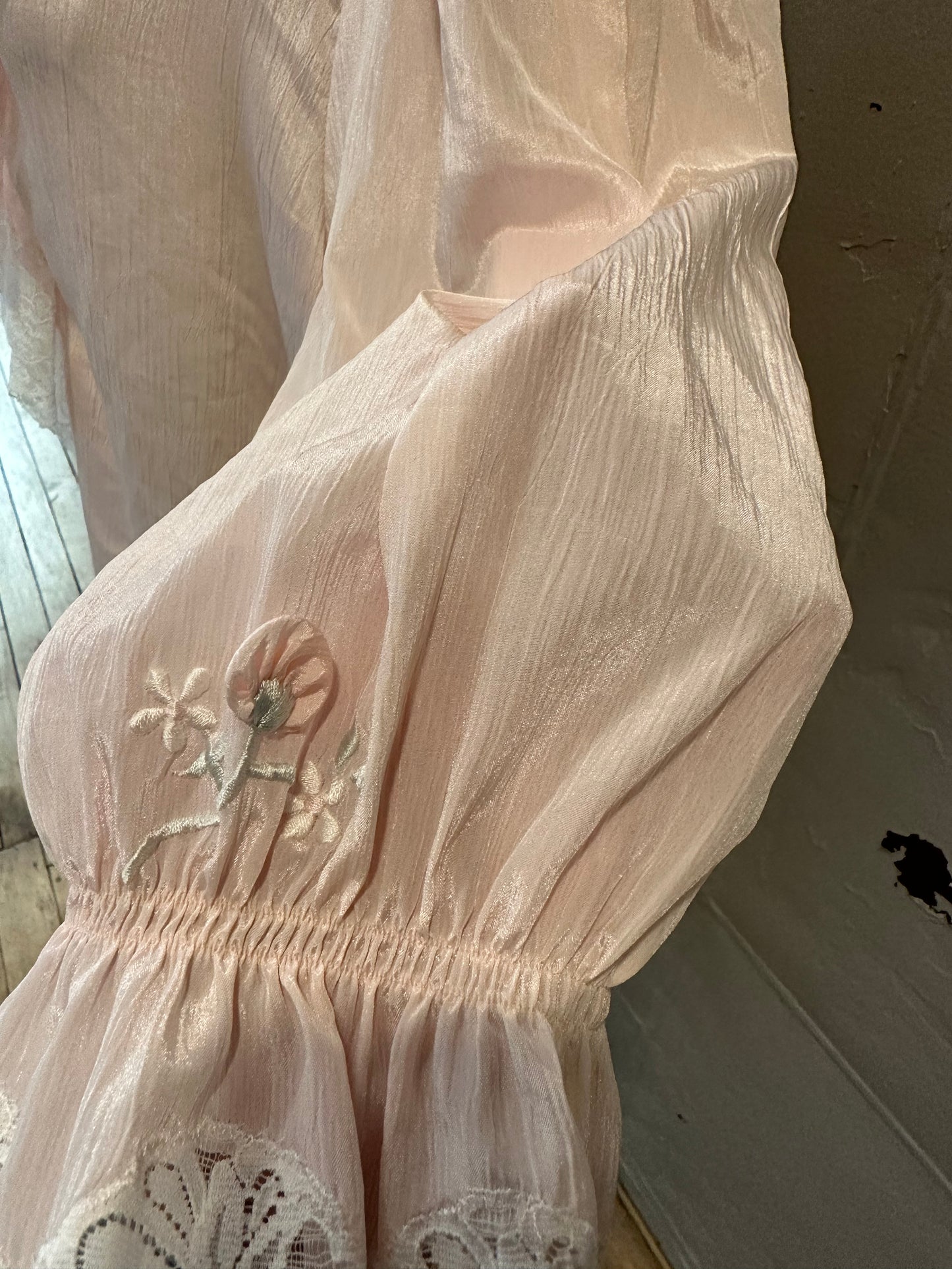 Vintage Eve Stillman Pink Nightgown