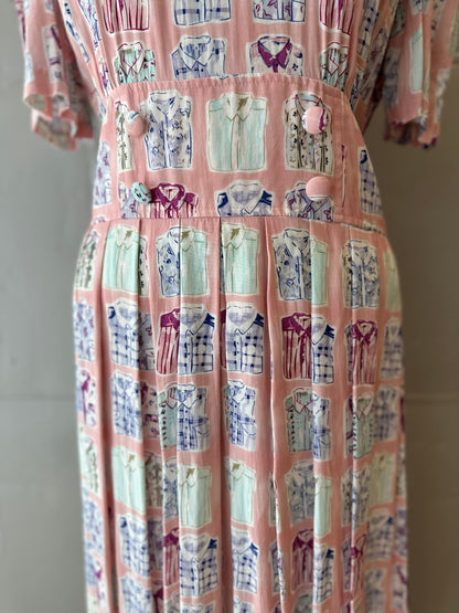 Vintage Karin Stevens Pink Dress