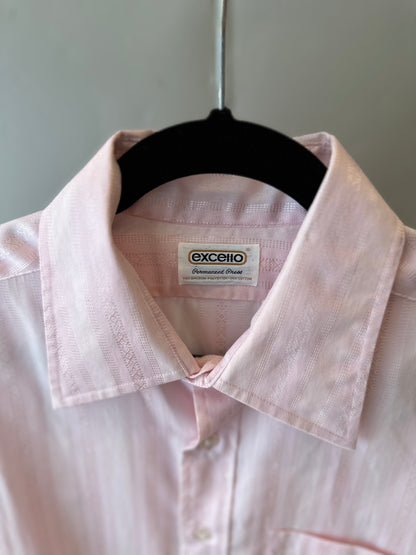 Vintage Light Pink Excello Button Down