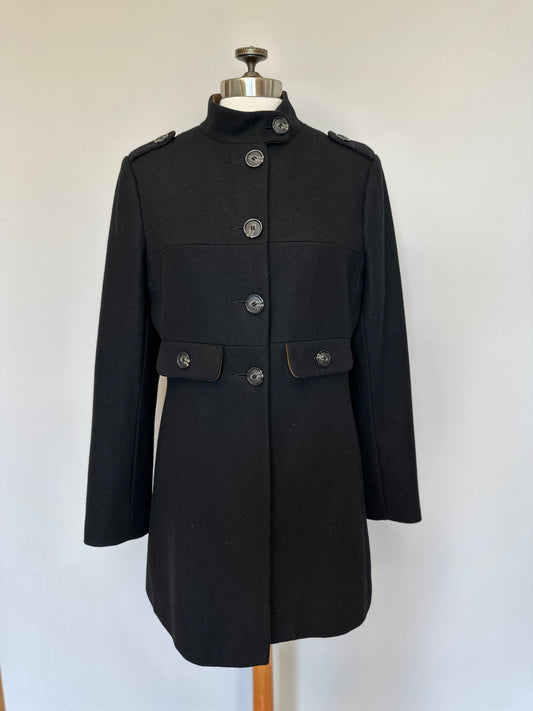 Vintage Esprit Black Wool Coat