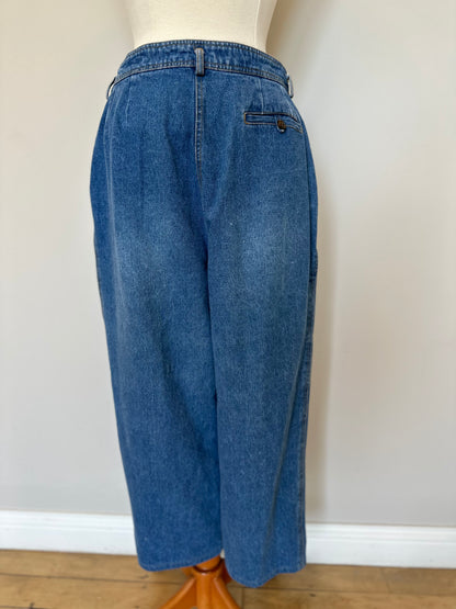 Vintage DKNY Pleated Jeans