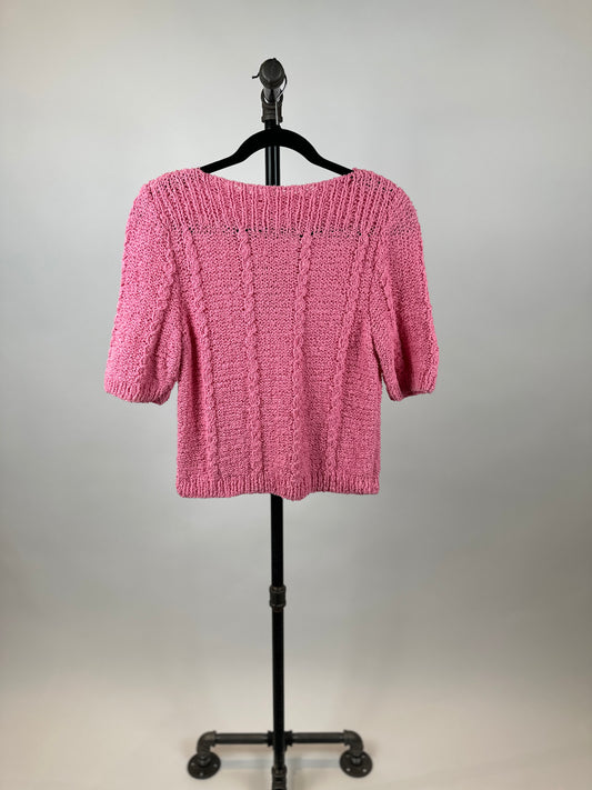 Vintage Pink Handmade Sweater