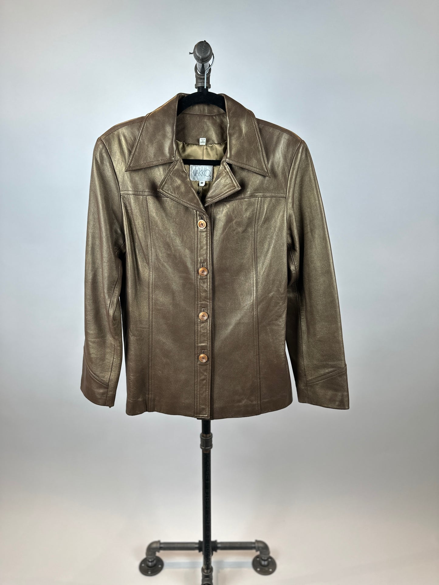 Vintage Vakko Leather Jacket