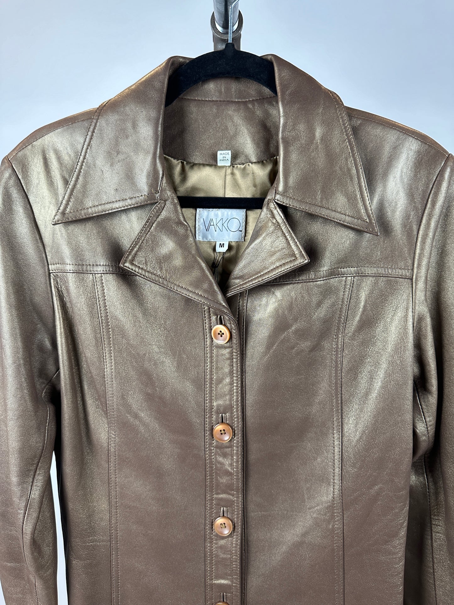 Vintage Vakko Leather Jacket