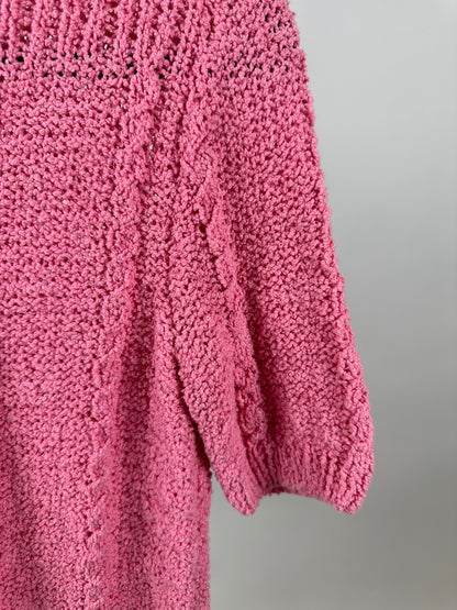 Vintage Pink Handmade Sweater