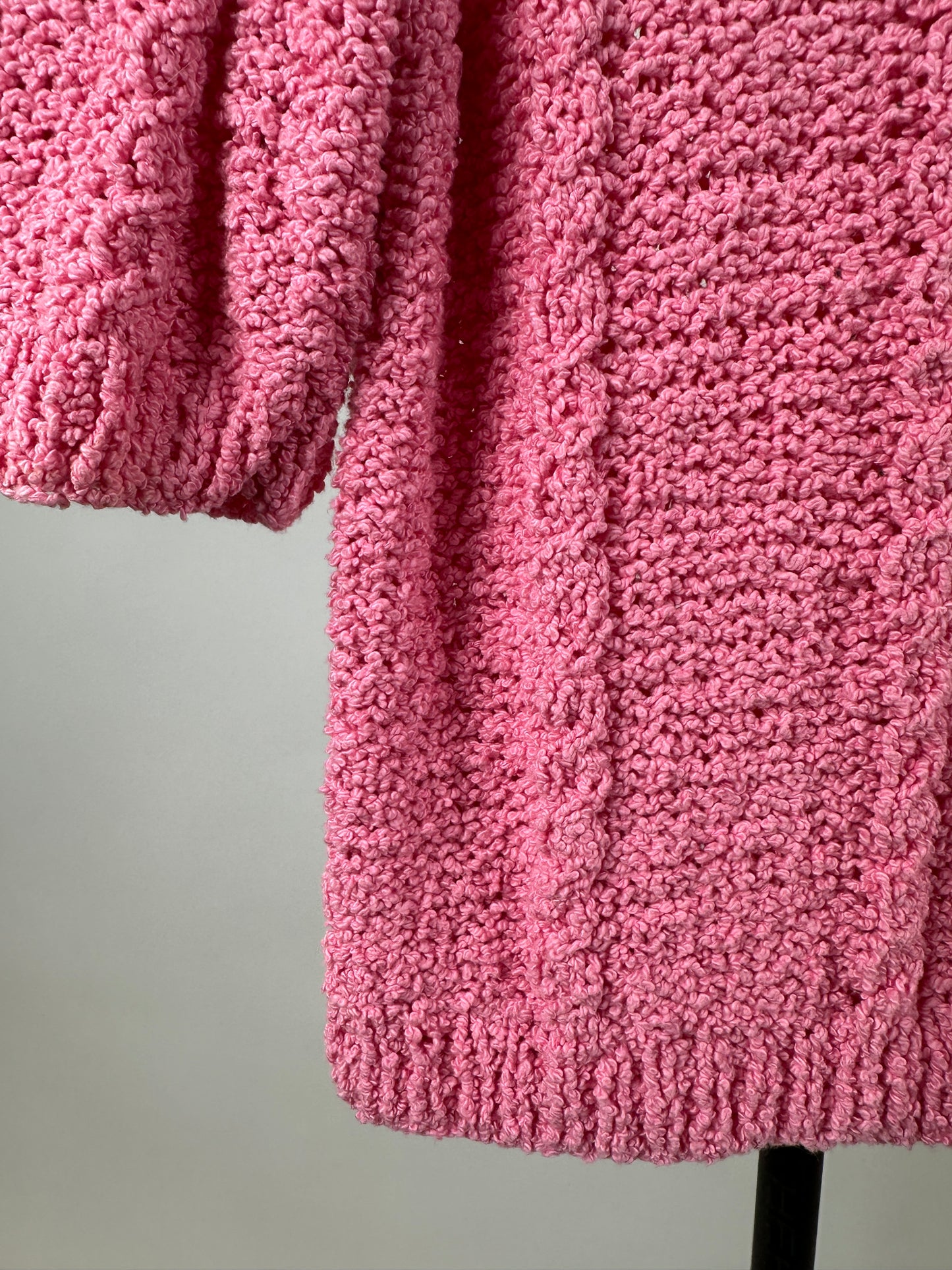 Vintage Pink Handmade Sweater