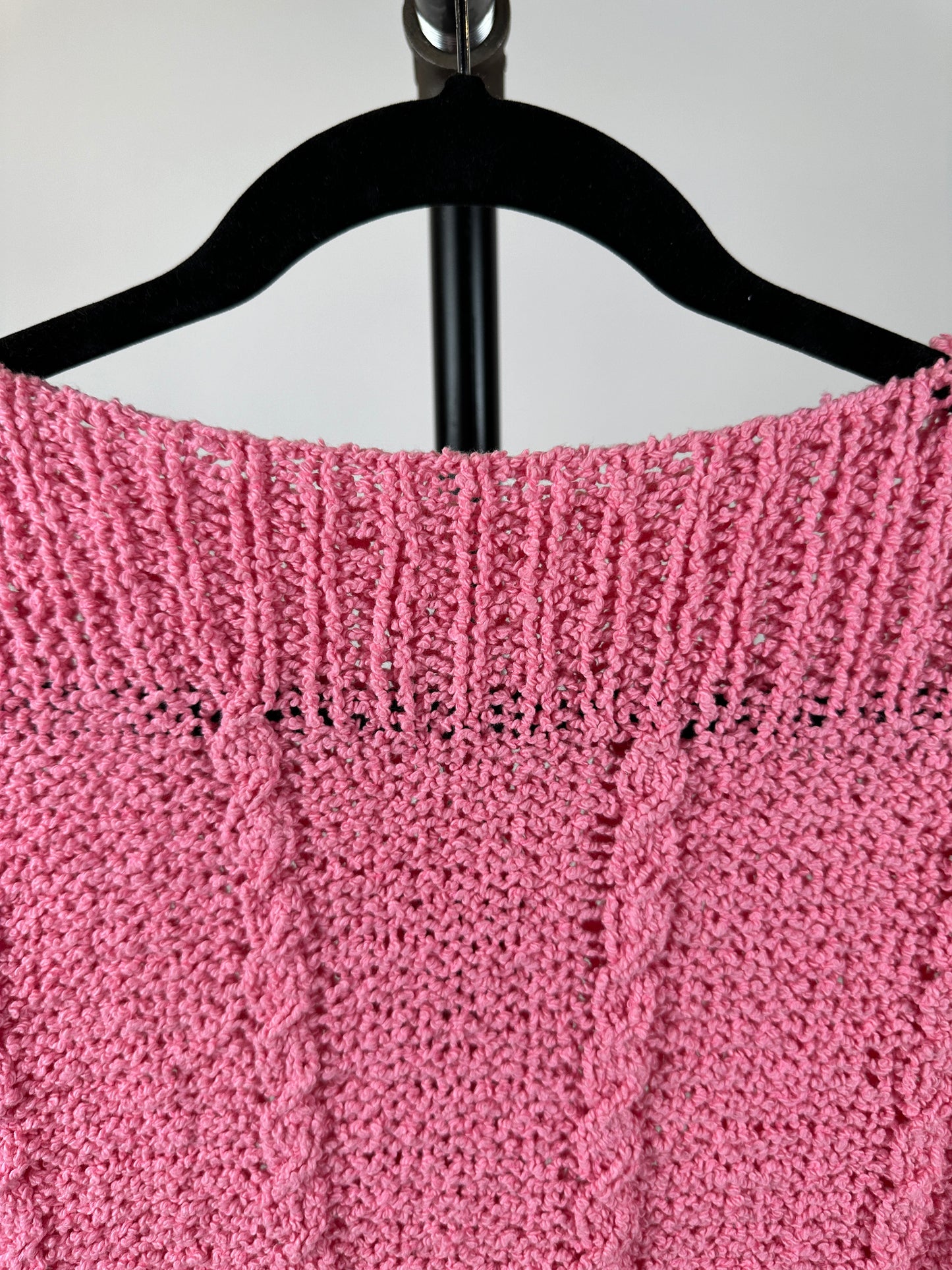 Vintage Pink Handmade Sweater