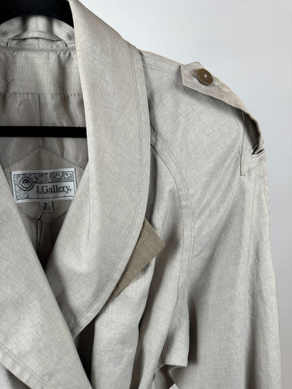 Vintage Long J Gallery Trench Coat