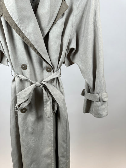 Vintage Long J Gallery Trench Coat