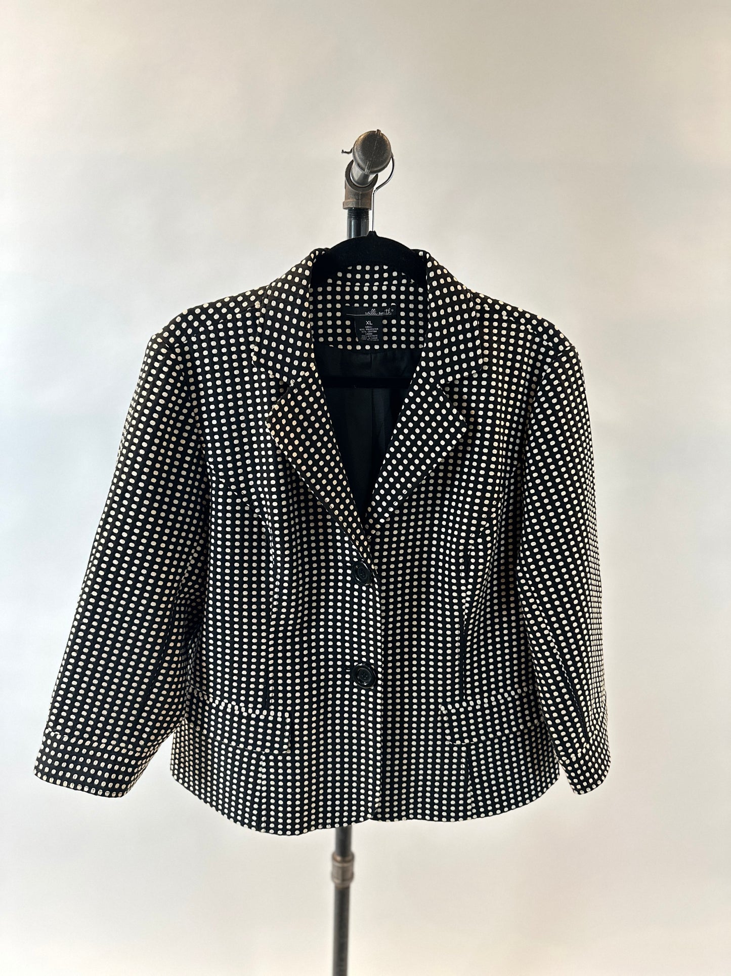 Vintage Willi Smith Polka Dot Blazer