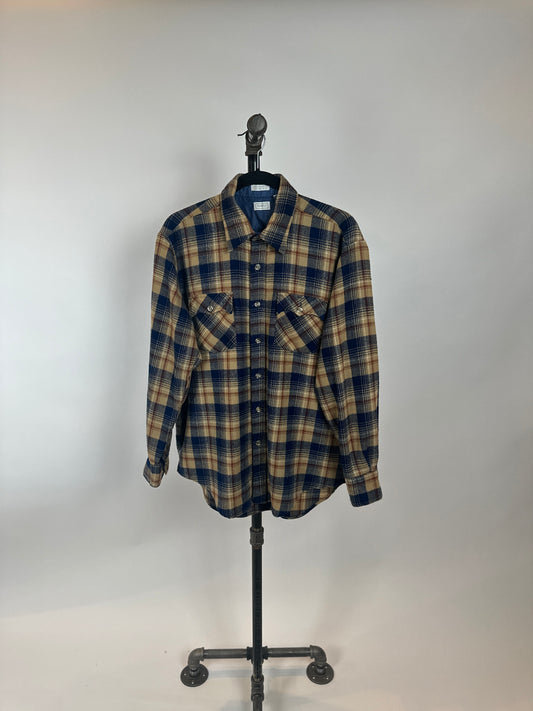 Vintage Tarleton Plaid Flannel Shirt