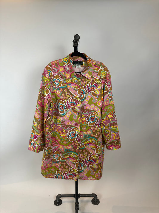 Vintage Harve Bernard Floral Coat