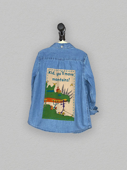 The Mountains Kid's Denim Shirt